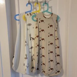 BelanJ - bamboo sleep sacs - 0.5 tog - 3x0-6m